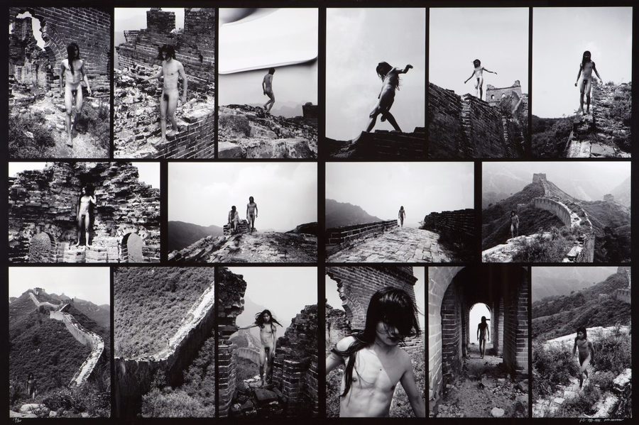 «Фэнь Ма Люмин на Великой стене», 1998