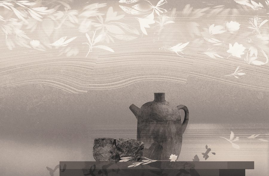 «浅入诗径系列-晚来风», 2020