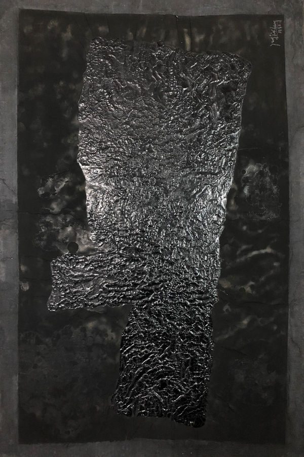 «One Hundred Layers Series of Ink 千层墨系列», 1991