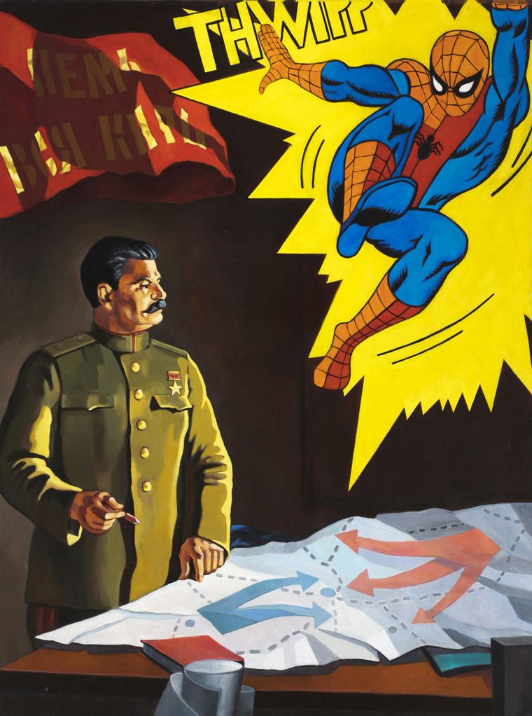 Сталин и Спайдермен, 1986