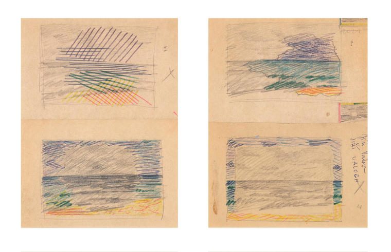Серия эскизов к «Вариантам», 1978