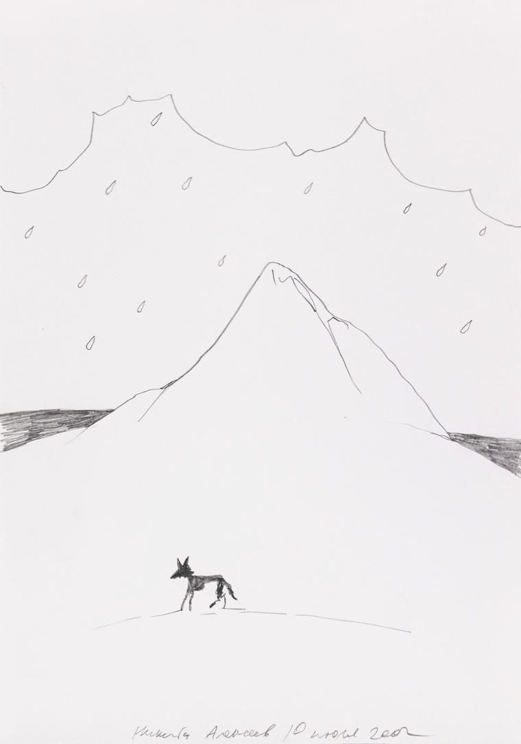 Из серии «Предсмертные рисунки», 2002