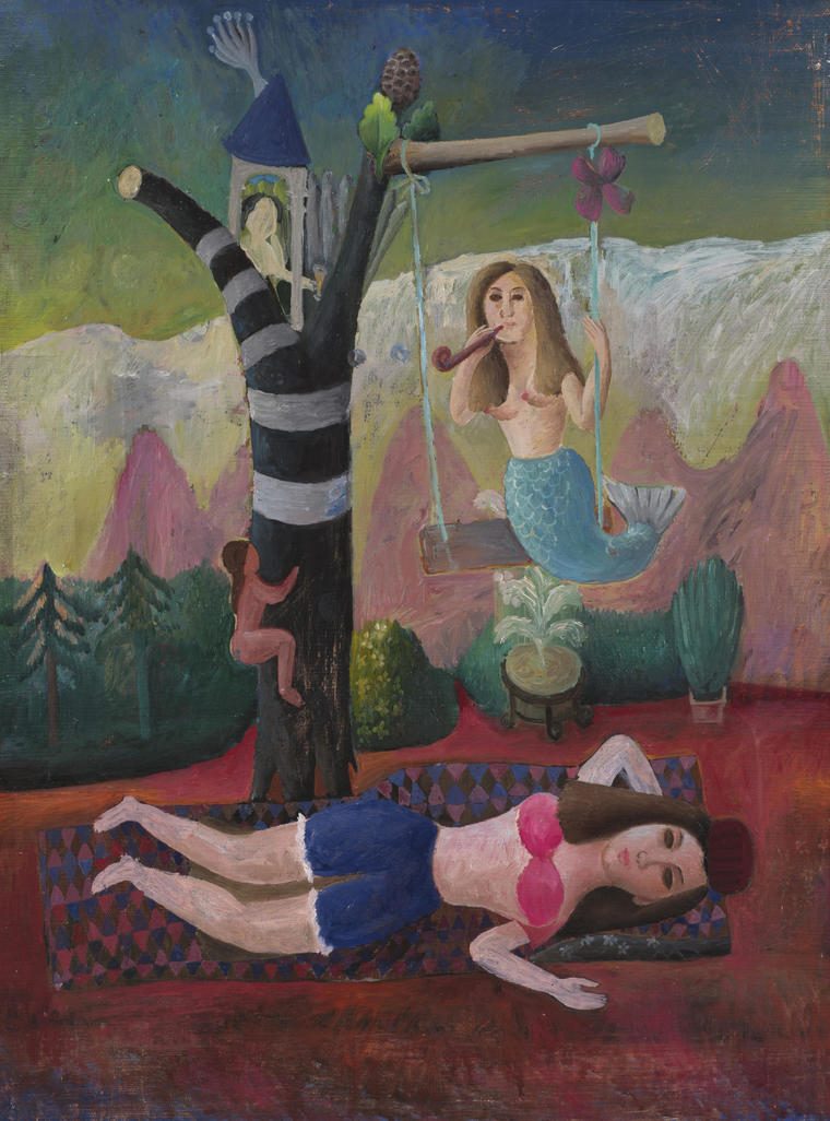 Пейзаж с русалкой, 1976