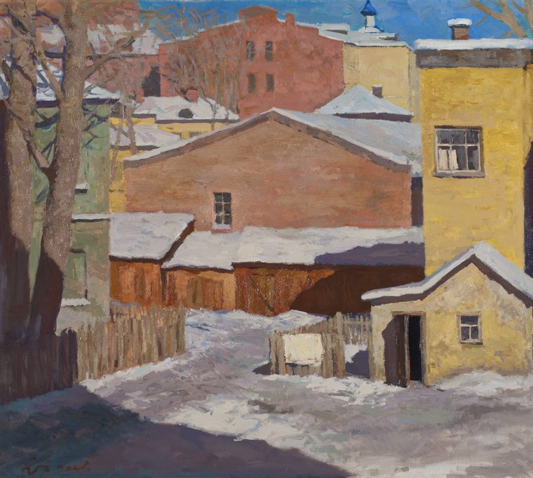 Весна в переулке, 1960