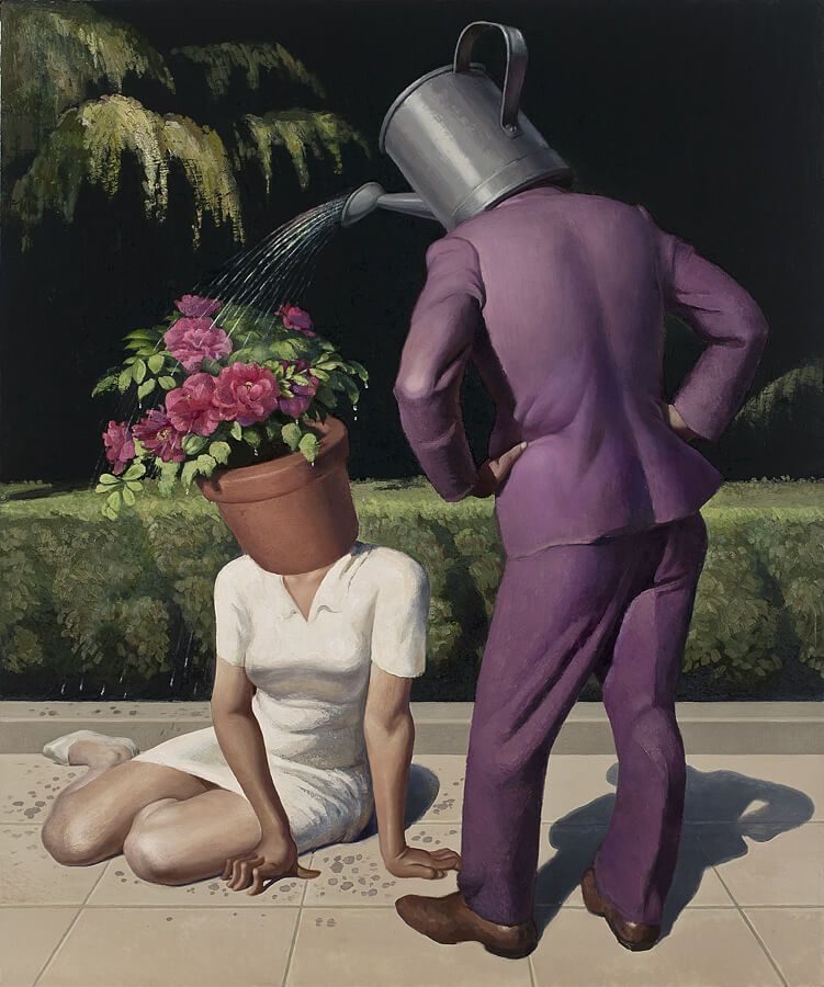 untitled (watering flowers), 2013