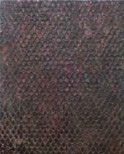 Baiyin N° 6 Mixed medium on steel board, 2016