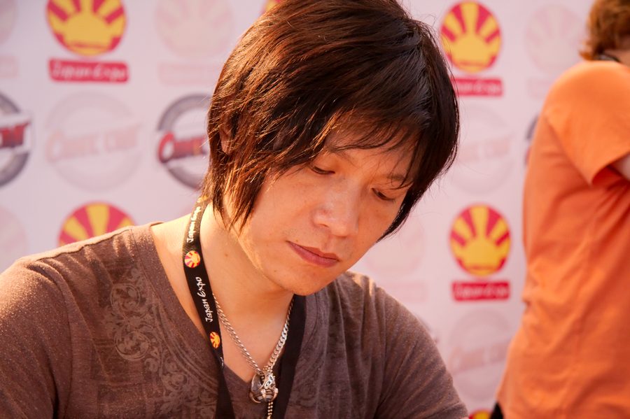Автограф-сессия на Japan Expo  (Париж), 2009