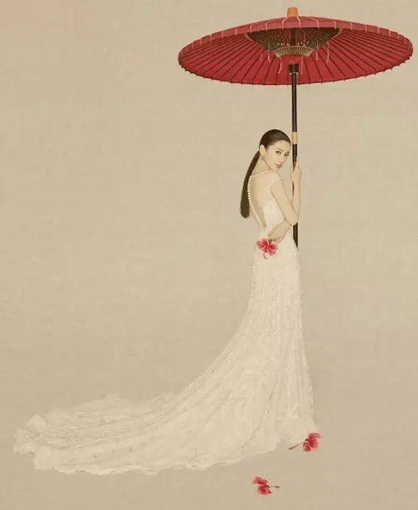 Анжелаbaby, съёмка для Cosmopolitan Bride