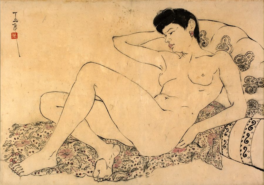 Обнажённая, ок., 1946