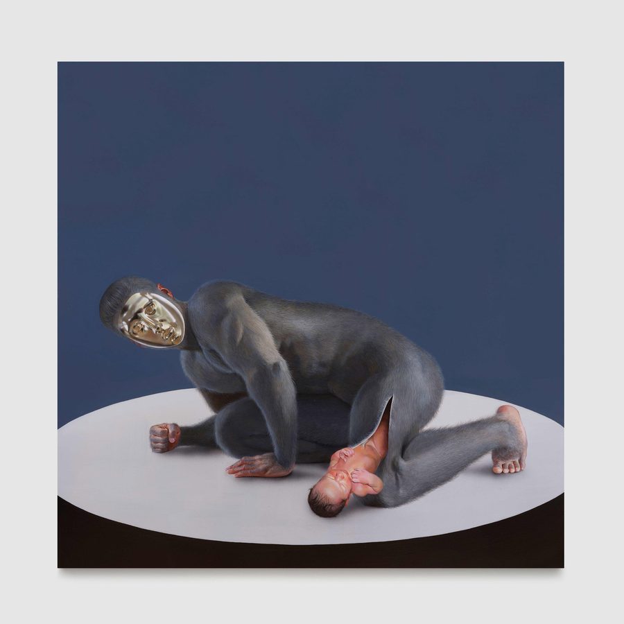 Dionysus’s Birth (акрил на холсте), 2020