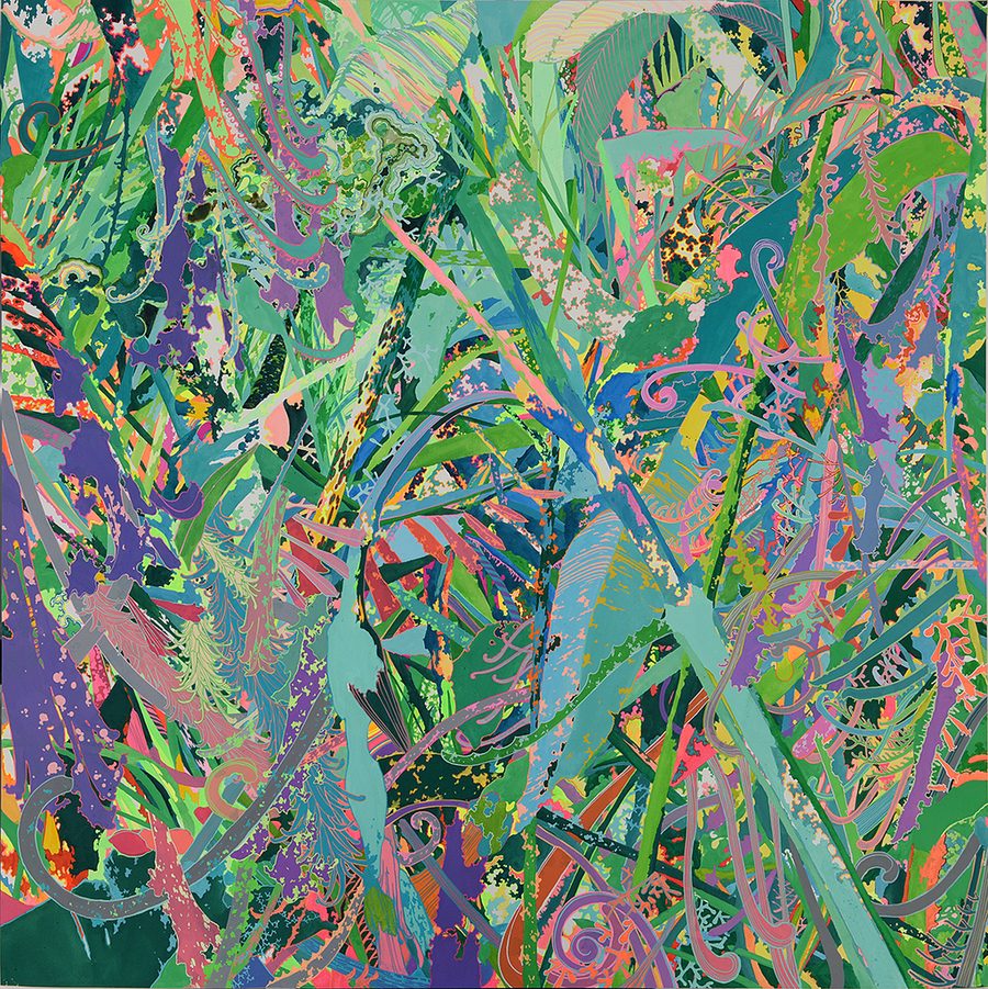 «Garden with Mandala Pt1», 2018